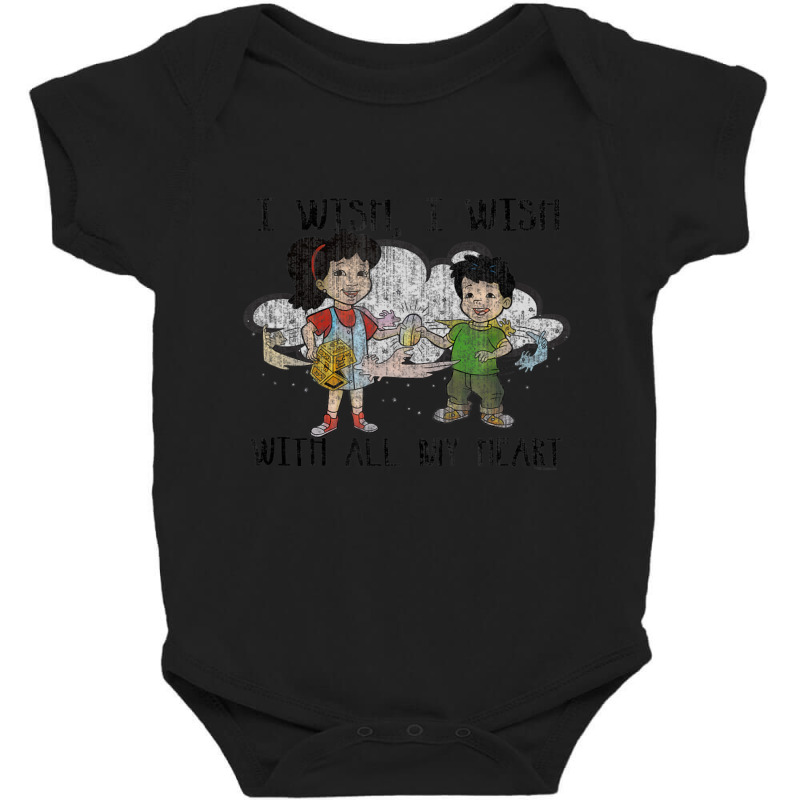 Dragon Tales I Wish Quote Baby Bodysuit by cm-arts | Artistshot