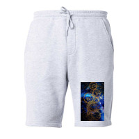 Time Lord Writing (blue) Fleece Short | Artistshot