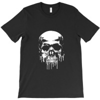 Dripping Skull T-shirt | Artistshot