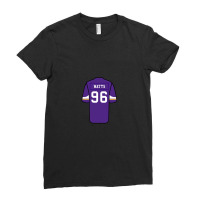 Armon Watts Jersey 1 Ladies Fitted T-shirt | Artistshot