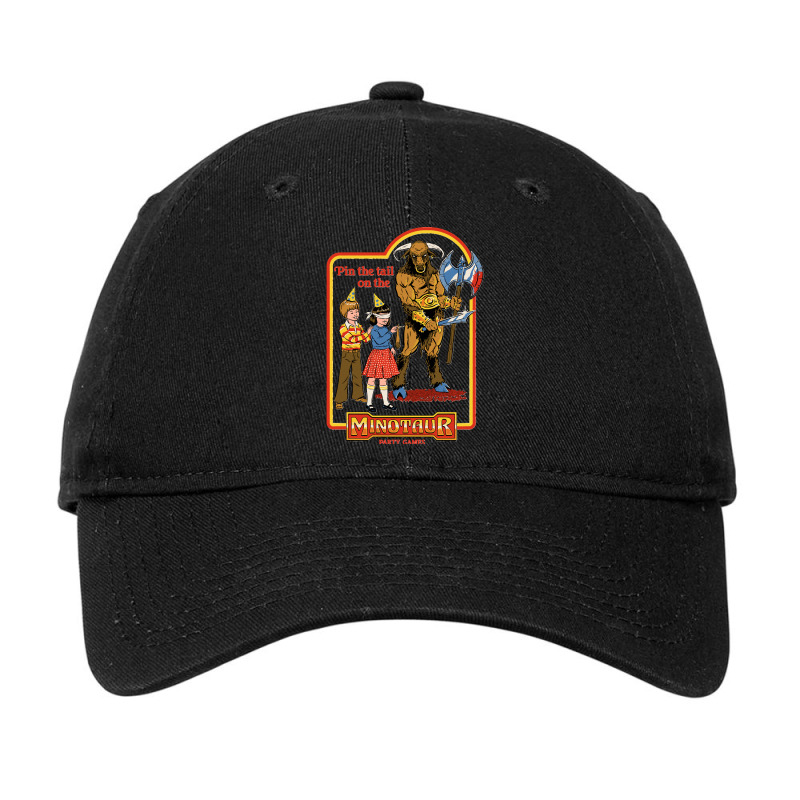 Pin The Tails On The Minotaurs Adjustable Cap | Artistshot