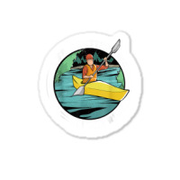 Life Is Better On The River Kayak Canoe Clothing Women Sticker | Artistshot