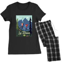 La Bresse Poster Women's Pajamas Set | Artistshot