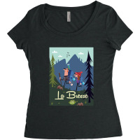 La Bresse Poster Women's Triblend Scoop T-shirt | Artistshot