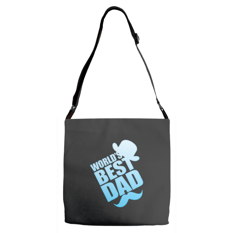 World's Best Dad Ever Adjustable Strap Totes | Artistshot