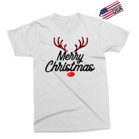 Merry Christmas Reindeer Red Plaid Family Pajama Holiday Long Sleeve T Exclusive T-shirt | Artistshot