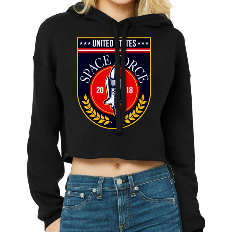 United States Space Force, United, States, Space, Force, United States Cropped Hoodie by SHBVJN | Artistshot