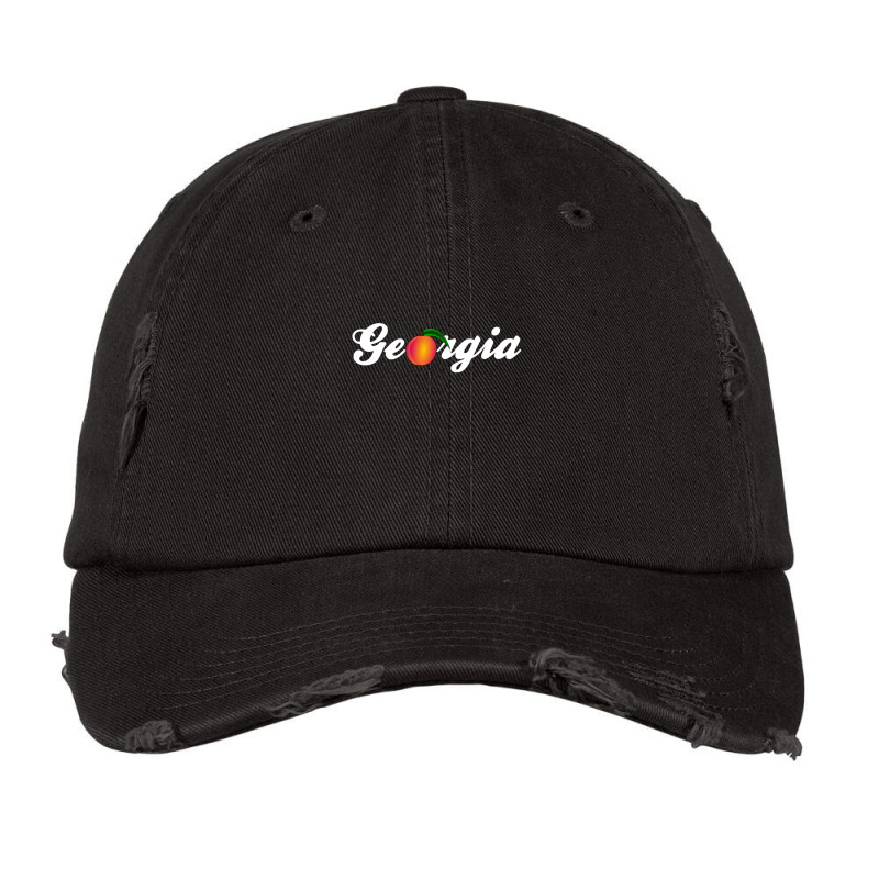 Georgia. Peach State. Vintage Cap by ArikaCastilaw | Artistshot