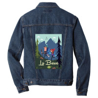 La Bresse Poster Men Denim Jacket | Artistshot