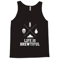 Beer Brewer Hops Barley Malt Beer Design Tank Top | Artistshot