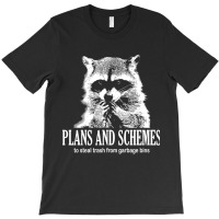 Plans And Schemes Raccoon T-shirt | Artistshot