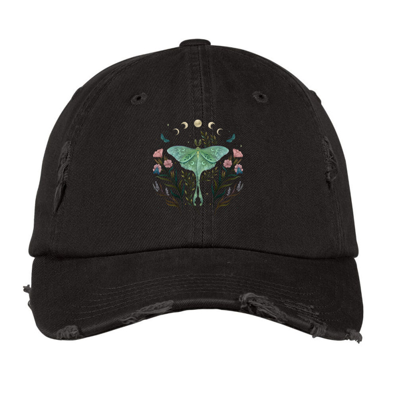 Luna Moth Luna And Forester Vintage Cap by kerchingparticular | Artistshot