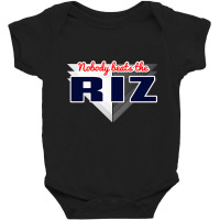 Nobody Beats The Riz Baby Bodysuit | Artistshot