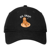 Oh Snap Freak Funny Amputee Prosthetic Surgery Graphic Adjustable Cap | Artistshot