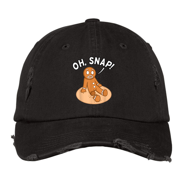 Oh Snap Freak Funny Amputee Prosthetic Surgery Graphic Vintage Cap by SparkleTzeremes | Artistshot