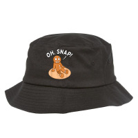 Oh Snap Freak Funny Amputee Prosthetic Surgery Graphic Bucket Hat | Artistshot