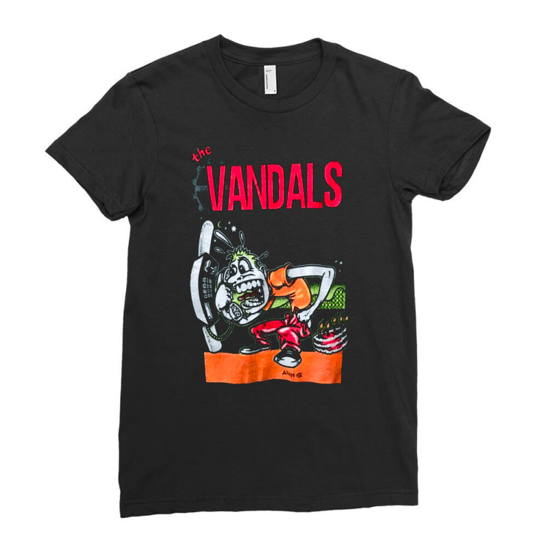 The Vandals, The Vandals Art, The Vandals Vintage, The Vandals Paintin Ladies Fitted T-Shirt by SHWINSIS | Artistshot