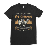 Chicken Cock Lover Men Women Rancher Farmer 157 Hen Chick Ladies Fitted T-shirt | Artistshot