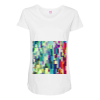 Distortion Vi Maternity Scoop Neck T-shirt | Artistshot