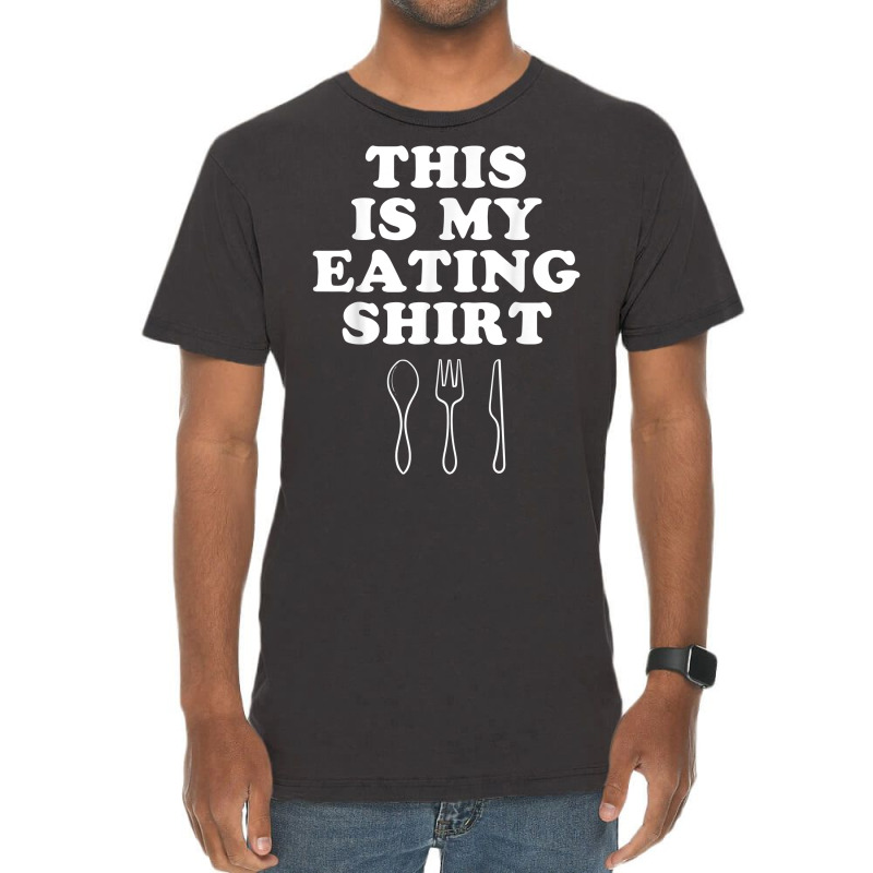 Men Women Kids Adult This Is My Eating T Shirt Vintage T-shirt | Artistshot