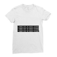 I Need You So Much Closer Death Cab For Cutie Ladies Fitted T-shirt | Artistshot