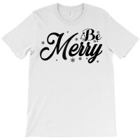 Mens Be Merry Funny Family Christmas Cool 2022 Family Christmas Raglan T-shirt | Artistshot