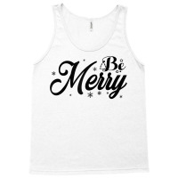 Mens Be Merry Funny Family Christmas Cool 2022 Family Christmas Raglan Tank Top | Artistshot