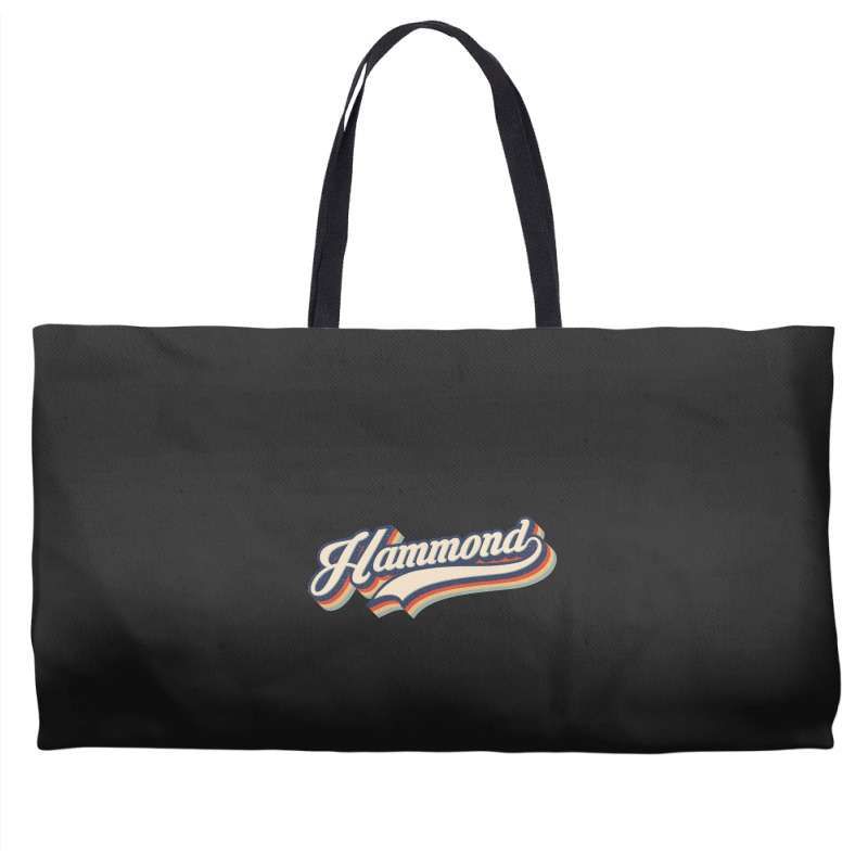 I Love Hammond City Usa Retro Vintage Weekender Totes | Artistshot