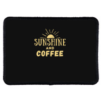 Sunshine And Coffee Rectangle Patch | Artistshot