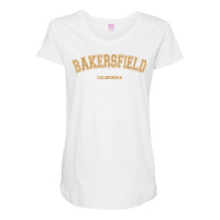 Bakersfield Sports College Style On Bakersfield T Shirt Maternity Scoop Neck T-shirt | Artistshot