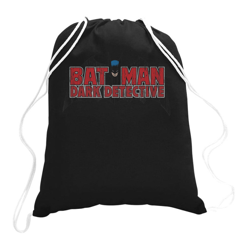 B.at.man Dark Detective Drawstring Bags | Artistshot