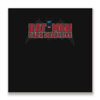 B.at.man Dark Detective Metal Print Square | Artistshot