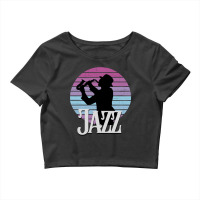 Jazz Musicician Crop Top | Artistshot