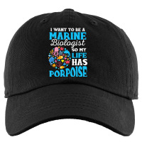 Marine Biology Future Marine Biologist Saying Kids Cap | Artistshot