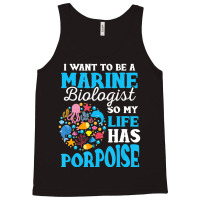 Marine Biology Future Marine Biologist Saying Tank Top | Artistshot