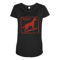 Dingo Flour Maternity Scoop Neck T-shirt | Artistshot