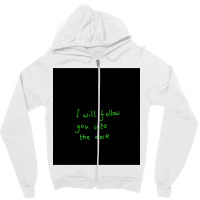 I Will Follow You Into The Dark Sleeveless Top Zipper Hoodie | Artistshot