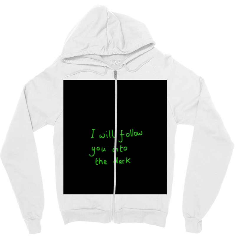 I Will Follow You Into The Dark Sleeveless Top Zipper Hoodie by cm-arts | Artistshot