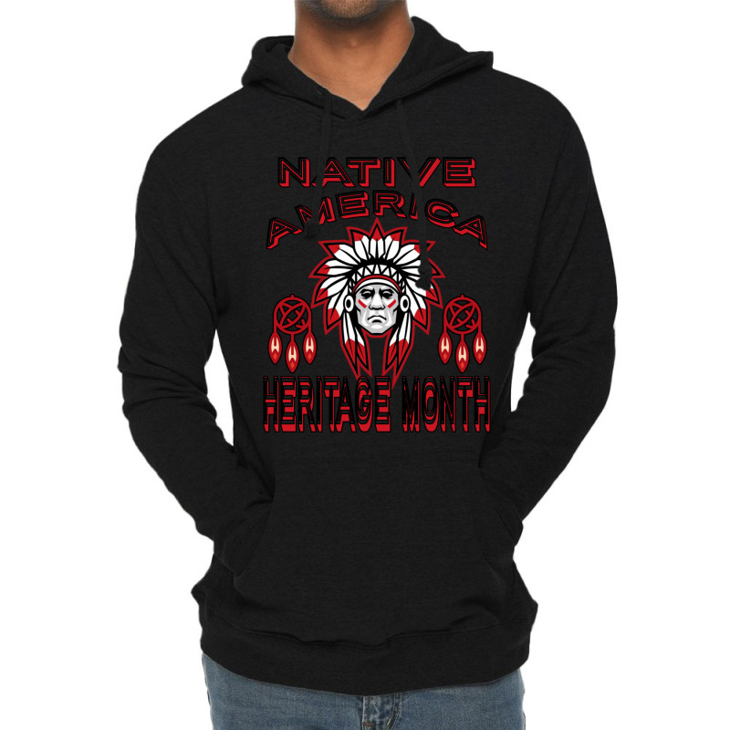 Native America Heritage Month Lightweight Hoodie by cm-arts | Artistshot