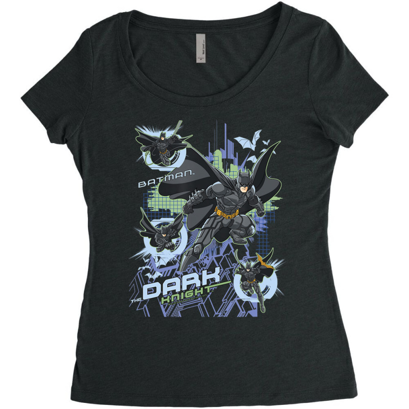 B.at.man Dark K.night Attack From All Sides Women's Triblend Scoop T-shirt by beetcasinomine | Artistshot