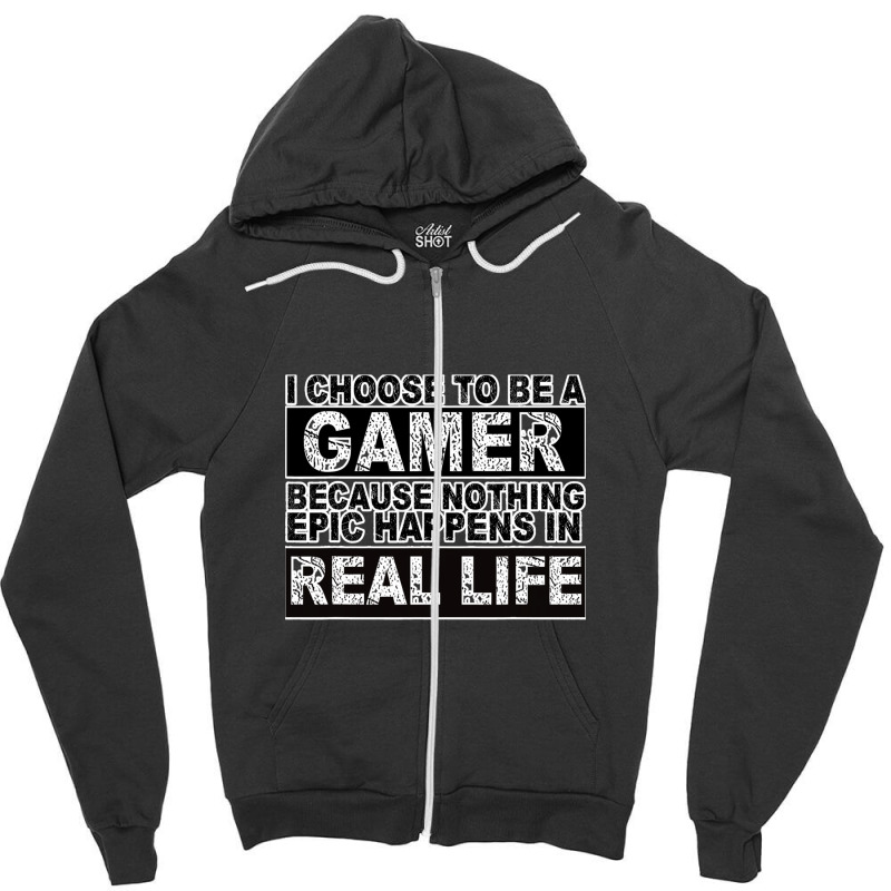 Vintage Gaming Forns Gamer Video Game Zipper Hoodie | Artistshot