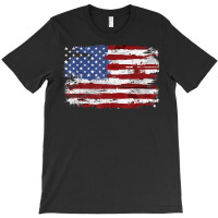 American Flag Usa United States Of America Us 4th Of July T Shirt T-shirt | Artistshot