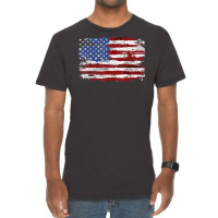 American Flag Usa United States Of America Us 4th Of July T Shirt Vintage T-shirt | Artistshot