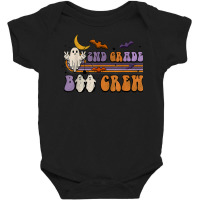 2nd Grade Boo Crew Halloween Ghost Teachers Students Baby Bodysuit | Artistshot