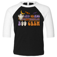 2nd Grade Boo Crew Halloween Ghost Teachers Students Toddler 3/4 Sleeve Tee | Artistshot