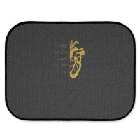 What's Left Of My Heart's Still Made Of Gold Rear Car Mat | Artistshot