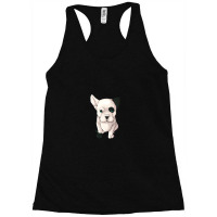 Black And White Bulldog 1 Racerback Tank | Artistshot