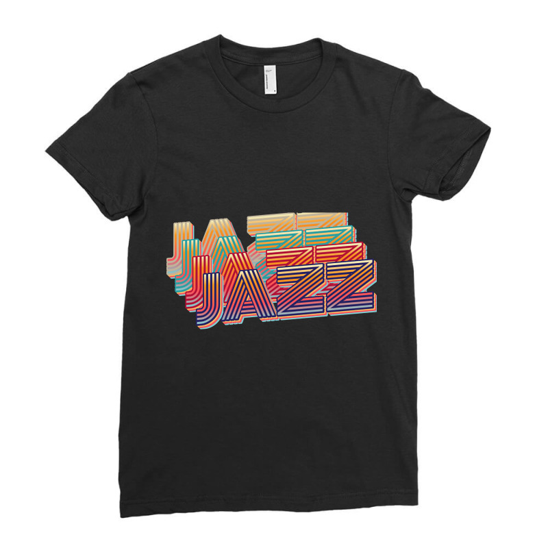 Jazz Music-tpoby Ladies Fitted T-Shirt by Kandurip541 | Artistshot