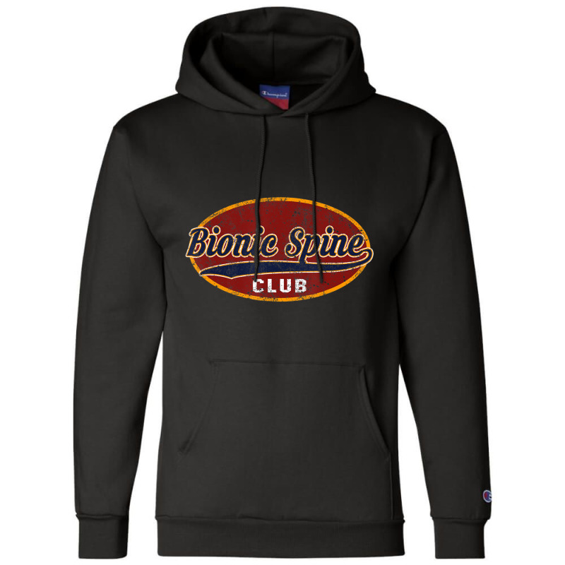 Bionic Spine Club Spinal Fusion Back Surgery Champion Hoodie by cm-arts | Artistshot