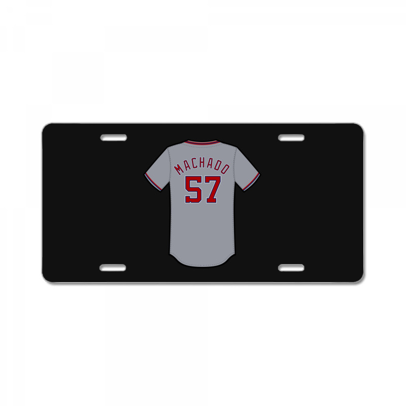 Custom Andres Machado Jersey License Plate By Michaelconnor